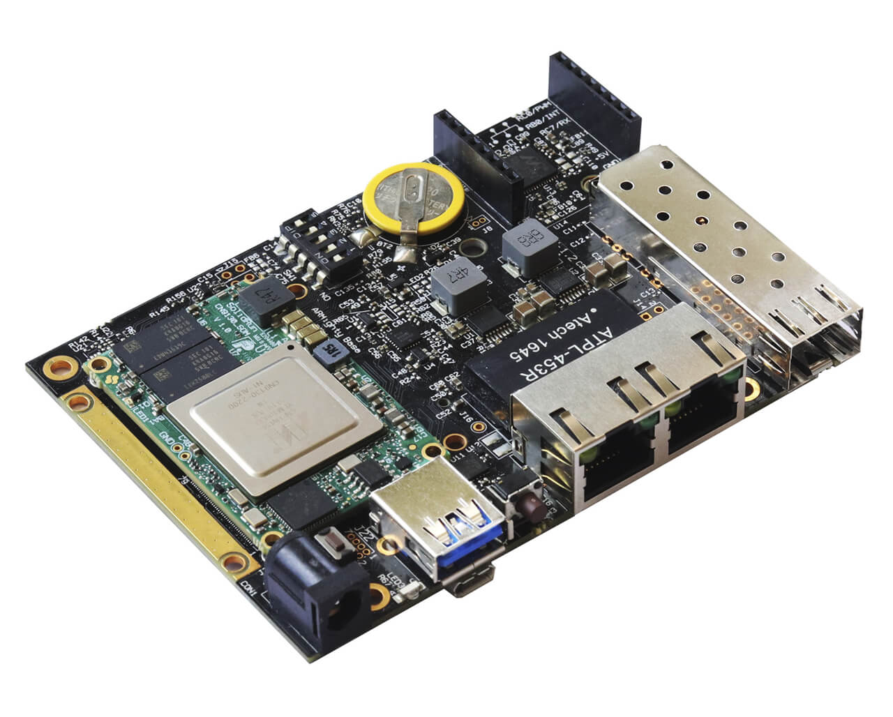 通过微型Octeon TX2模块提供0GbE以太网的ClearFog CN9130网络板- CNX 