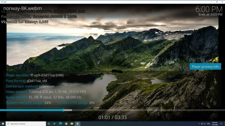 MINISFORUM X35G 8K windows kodi（点击可放大）