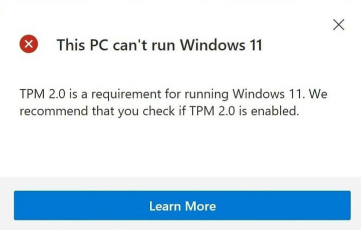 Windows 11安装失败