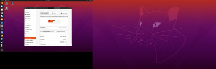 X35G ubuntu type-c 显示端口支持的界面