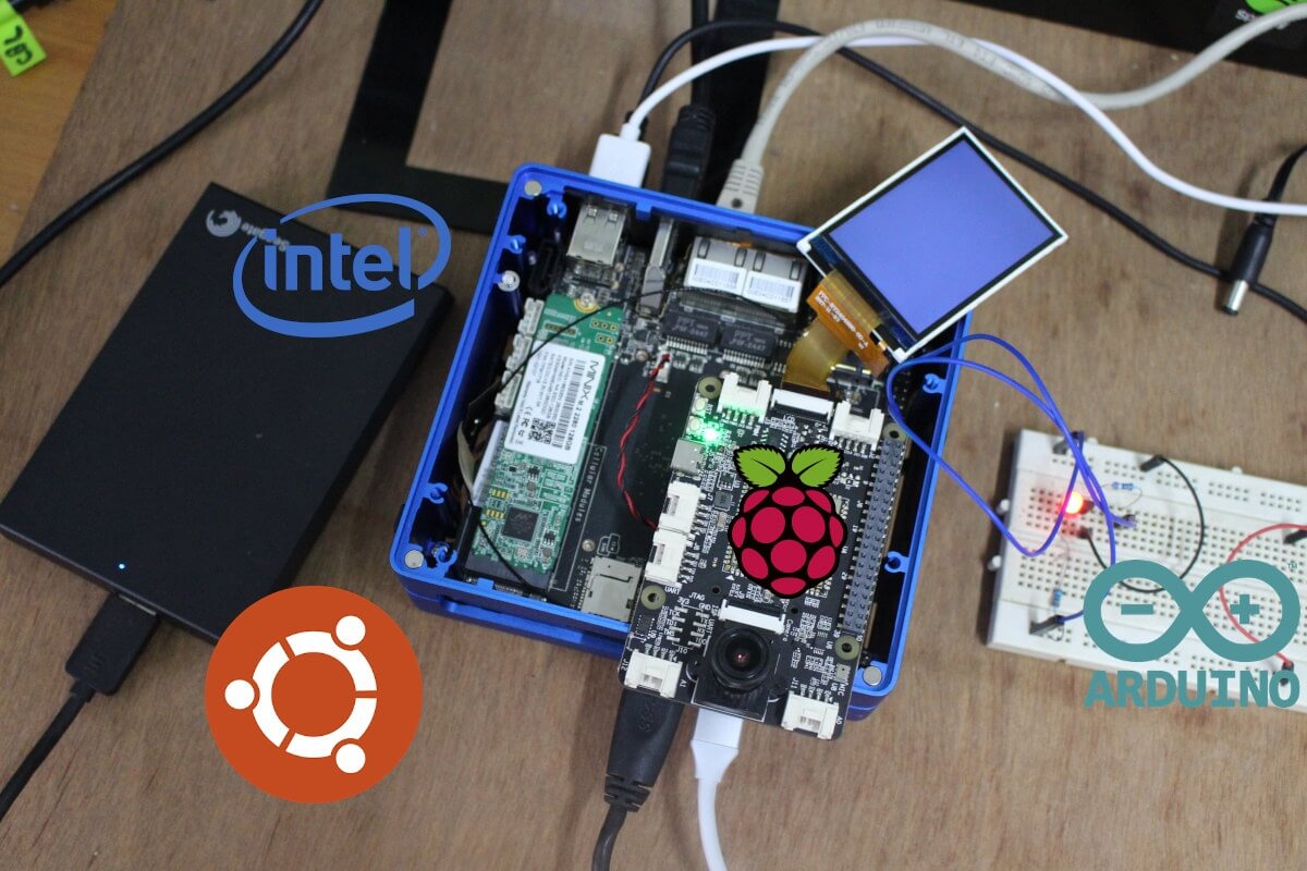 ODYSSEY-X86J4105 SBC安装ubuntu系统并与树莓派、arduino连接