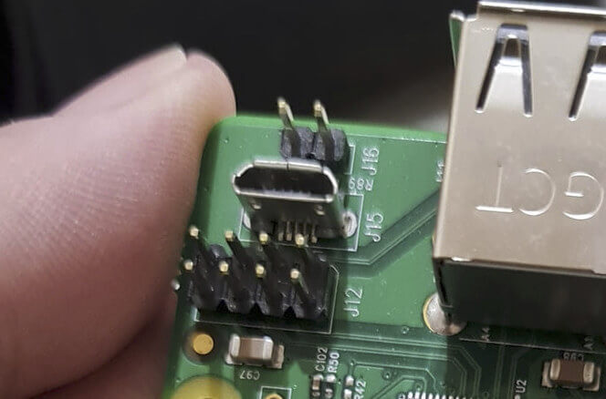 micro USB 接口的类树莓派CM3开发板