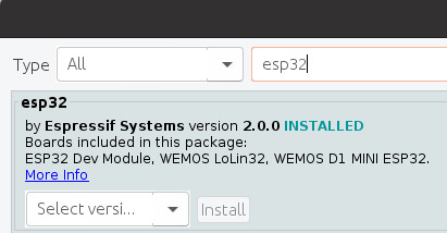 安装ESP32开发板