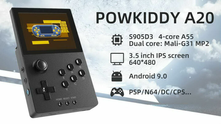 Powkiddy A20便携式安卓游戏机