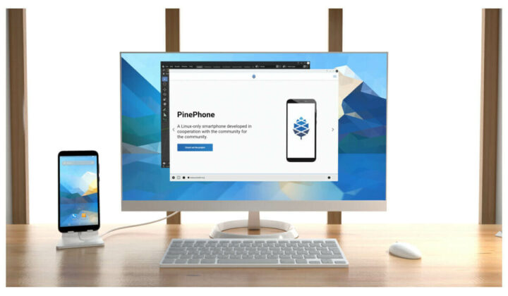 PinePhone Pro 和移动桌面的组合