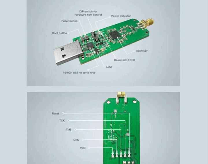 Sonoff Zigbee 3.0 USB Dongle Plus板