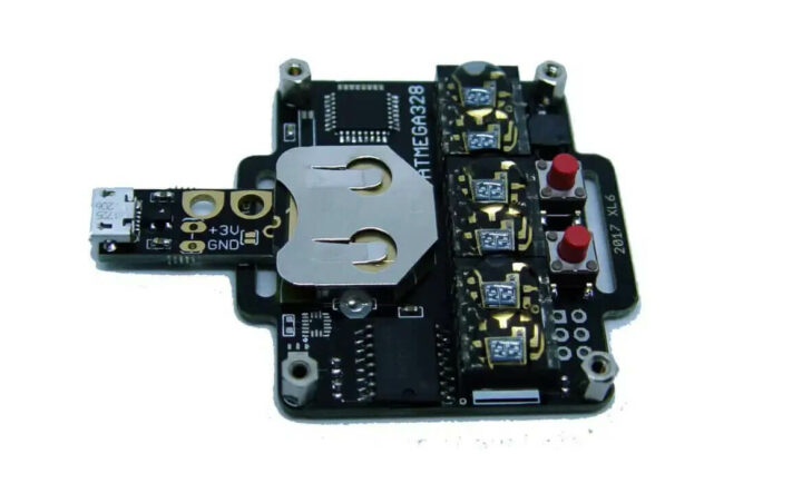 安装CR2032模拟电池的USB型模块