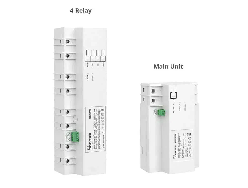 SPM-4Relay（左）和 SPM-Main（右）