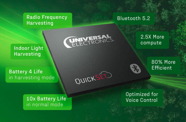 QuickSet认证的极低功耗能量收集芯片