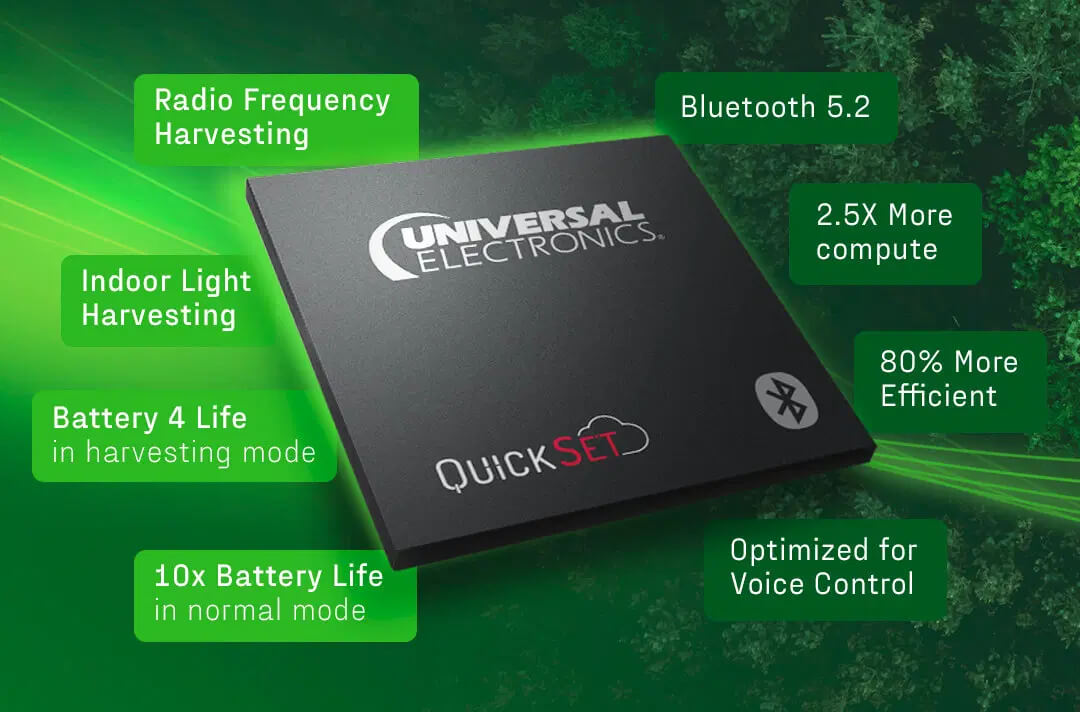 QuickSet认证的极低功耗能量收集芯片