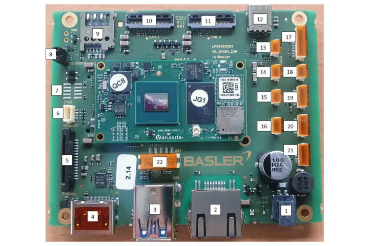 Basler prB-IMX8MP嵌入式视觉处理工具包