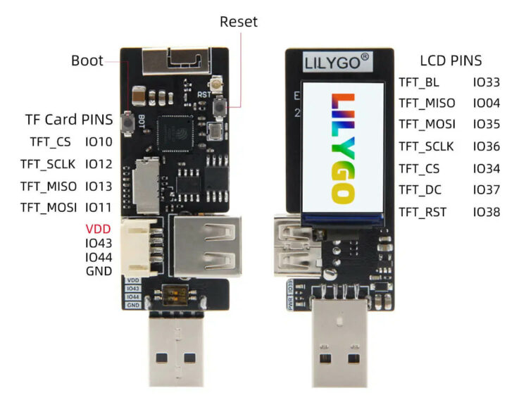 ESP32-S2 USB开发板