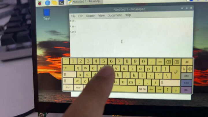 板载键盘树莓派 OS