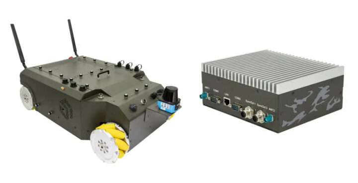 Syncbot（左）和AAEON RBX-I2000 控制器（ 又名Syncbotic SBC-T800）（右）