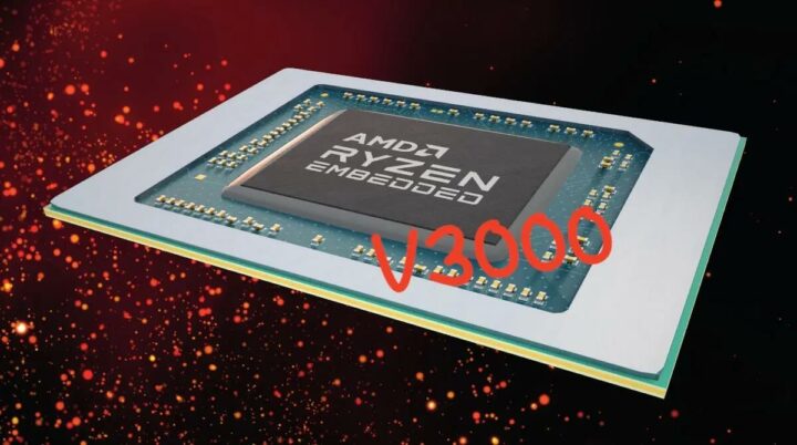 AMD 锐龙嵌入式 V3000 Zen3处理器