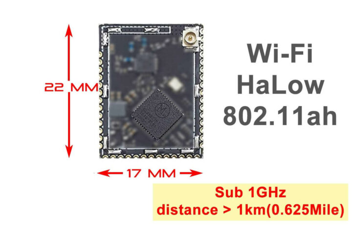 基于 Morse Micro MM6108 的 WiFi HaLow 模块